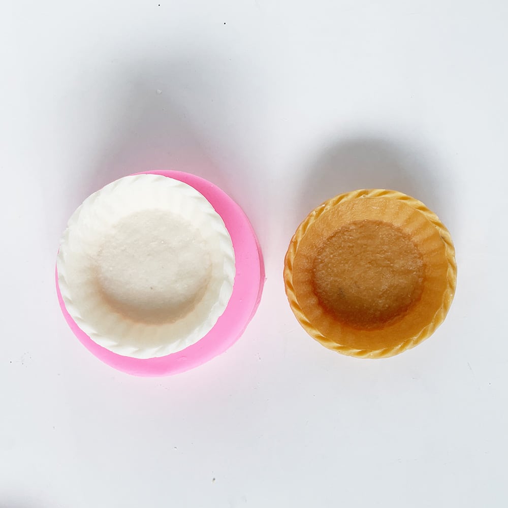 Simulated cake embryo, toast, candle, silicone mold, chocolate pastry, cake decoration, baking mold 8543 - Silicone Mold - 2