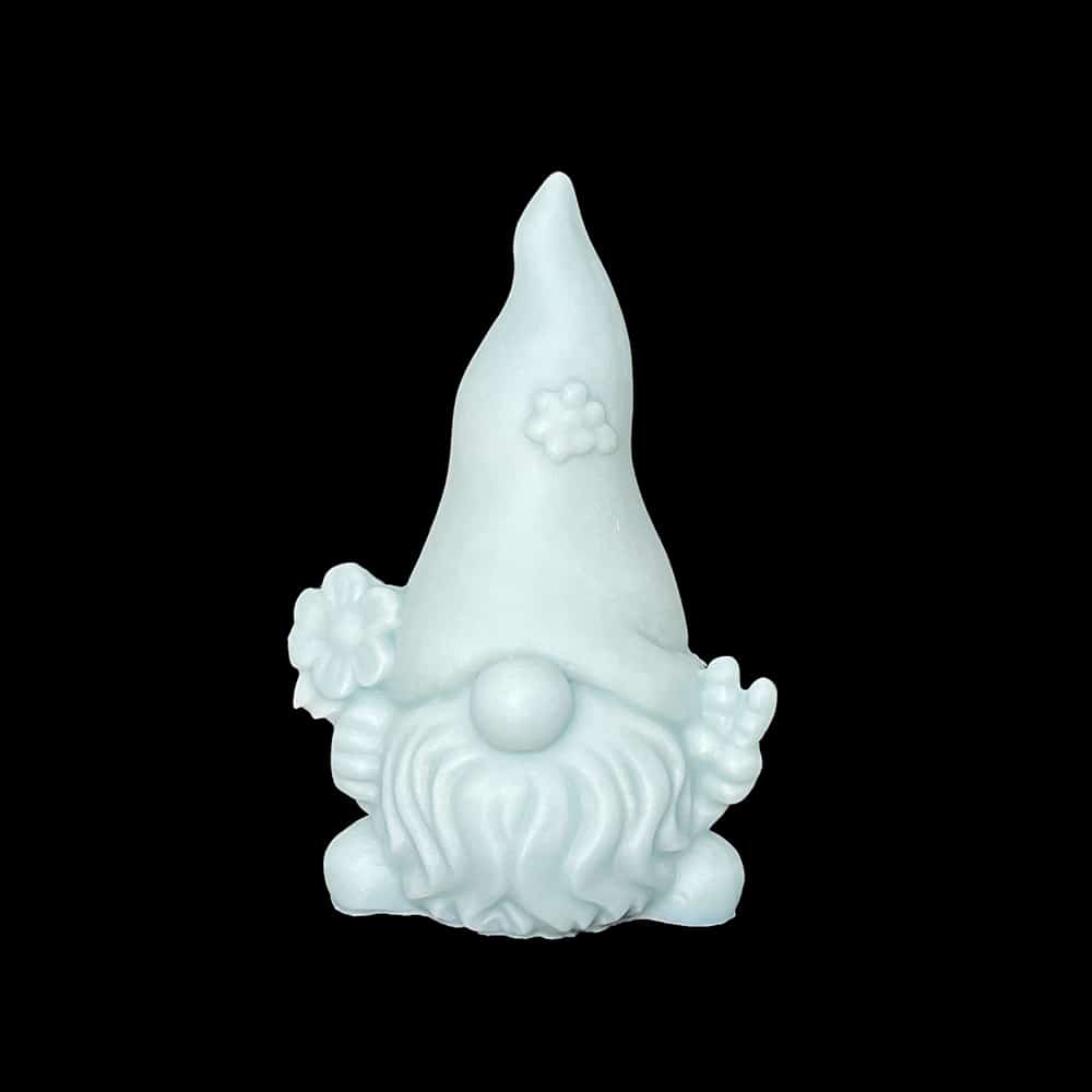 Flower Dwarf Aromatherapy Candle Silicone Mold Scissor Hand Santa DIY Christmas Gift Decoration Mold 8634 -  - 2