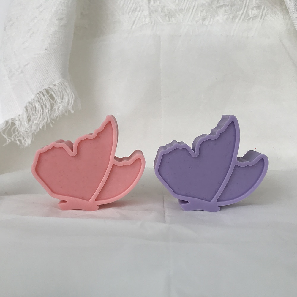 Minimalist Butterfly Aromatherapy Candle Mold Animal Car Mounted Incense Expansion Gypsum Set Table Handmade Soap Silicone Mold 8597 -  - 2