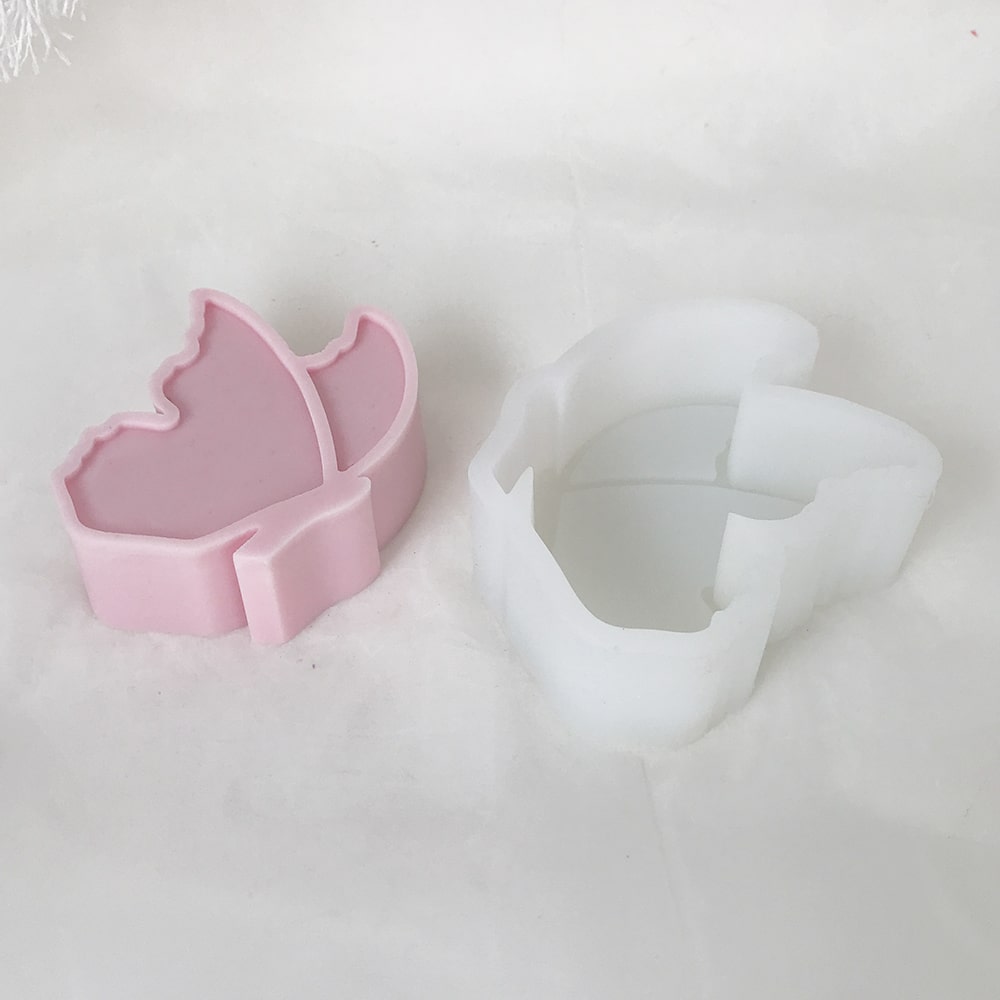 Minimalist Butterfly Aromatherapy Candle Mold Animal Car Mounted Incense Expansion Gypsum Set Table Handmade Soap Silicone Mold 8597 -  - 5