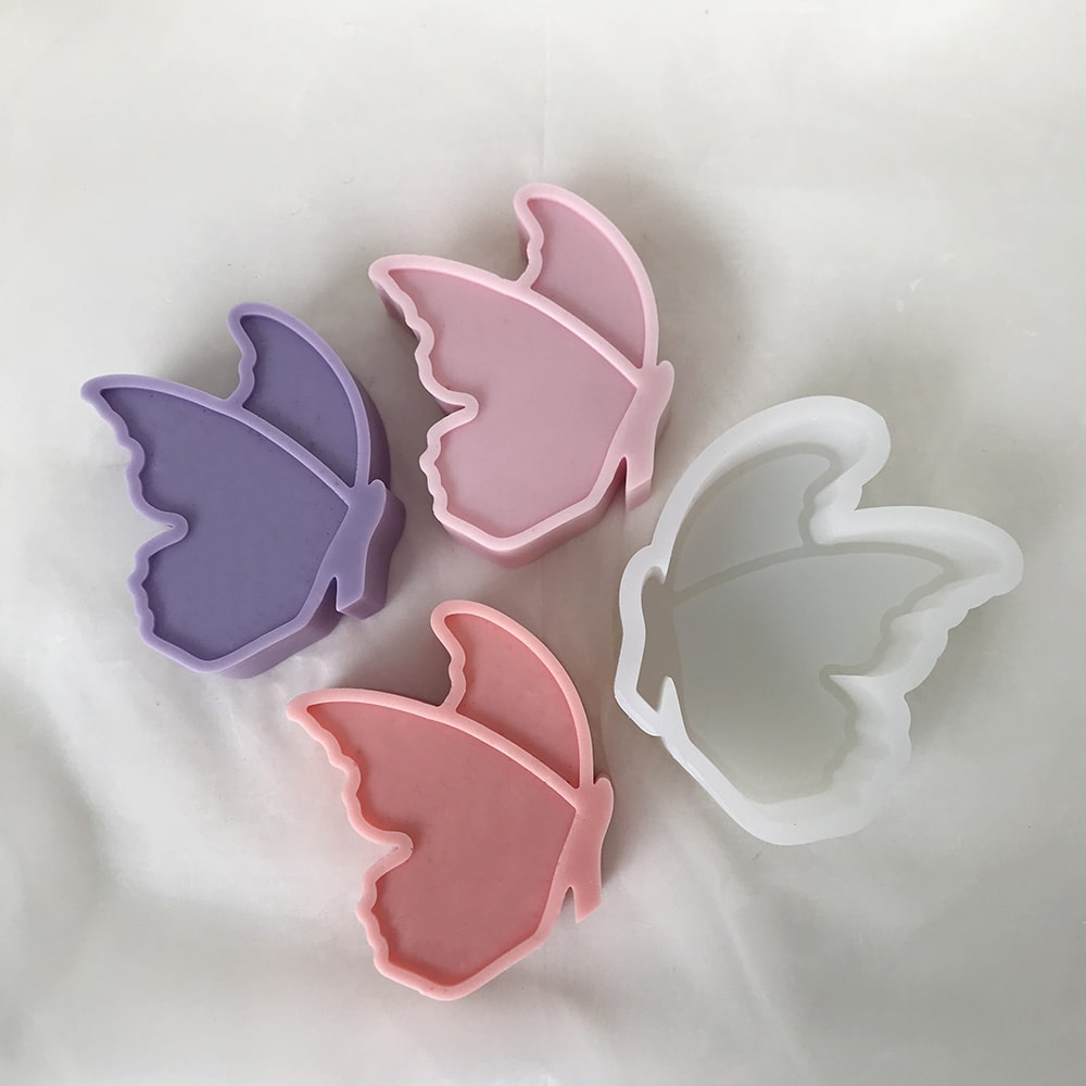 Minimalist Butterfly Aromatherapy Candle Mold Animal Car Mounted Incense Expansion Gypsum Set Table Handmade Soap Silicone Mold 8597 -  - 6