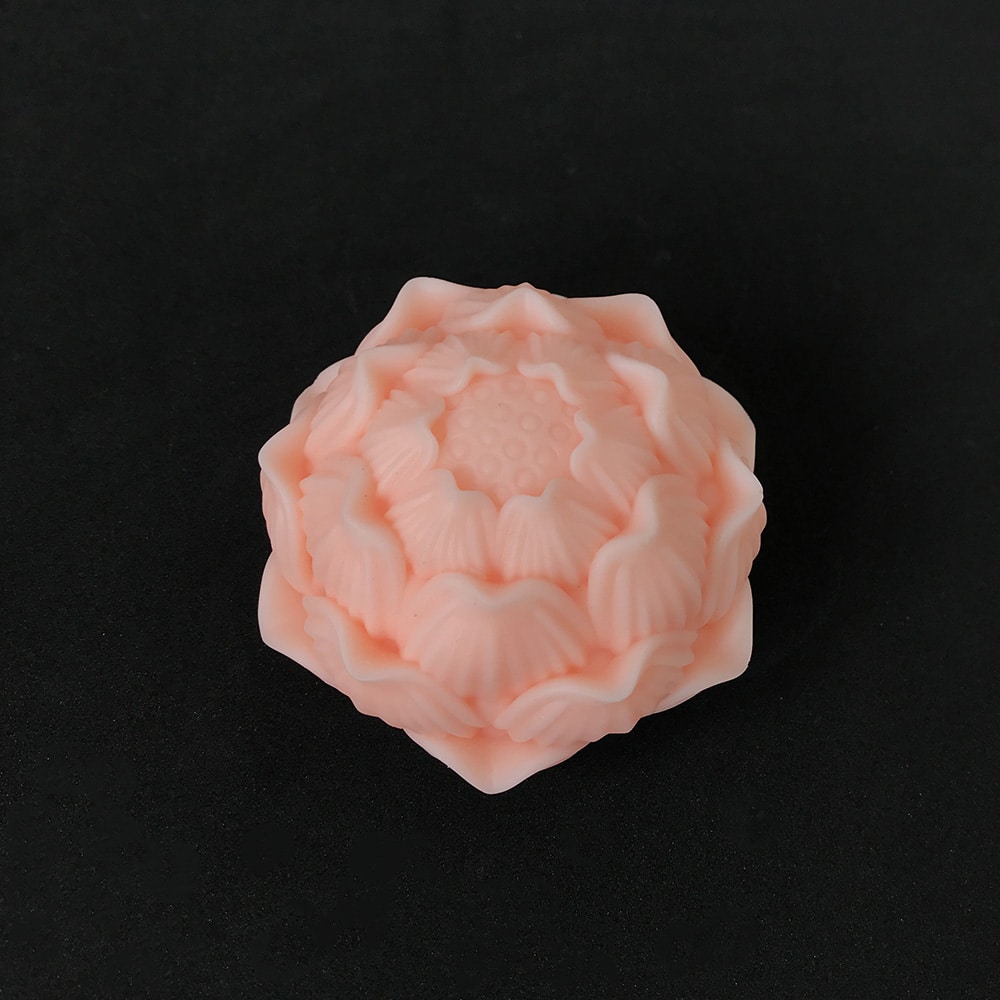 3d Lotus Candle Silicone Mold Initially Opened Lotus Gypsum Handmade Soap Aromatherapy Candle With Hand Gift Expanded Fragrance Stone Mold 8537l