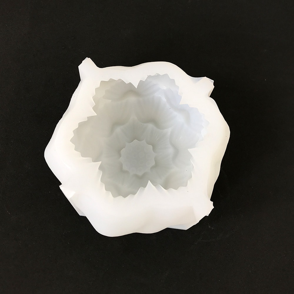 3d Lotus Candle Silicone Mold Initially Opened Lotus Gypsum Handmade Soap Aromatherapy Candle With Hand Gift Expanded Fragrance Stone Mold 8537l