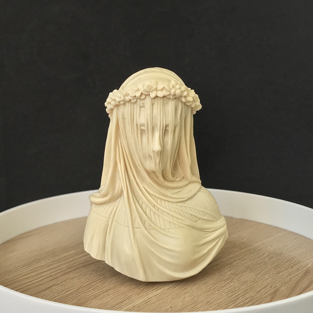 Body Series Veil Female Candle Mold Diy Aromatherapy Gypsum Handmade Resin Silicone Mold 8557m