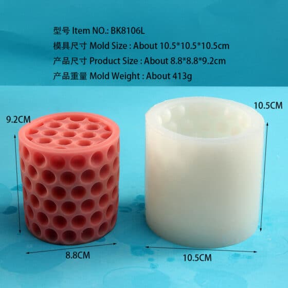 candle casting mold 8106L