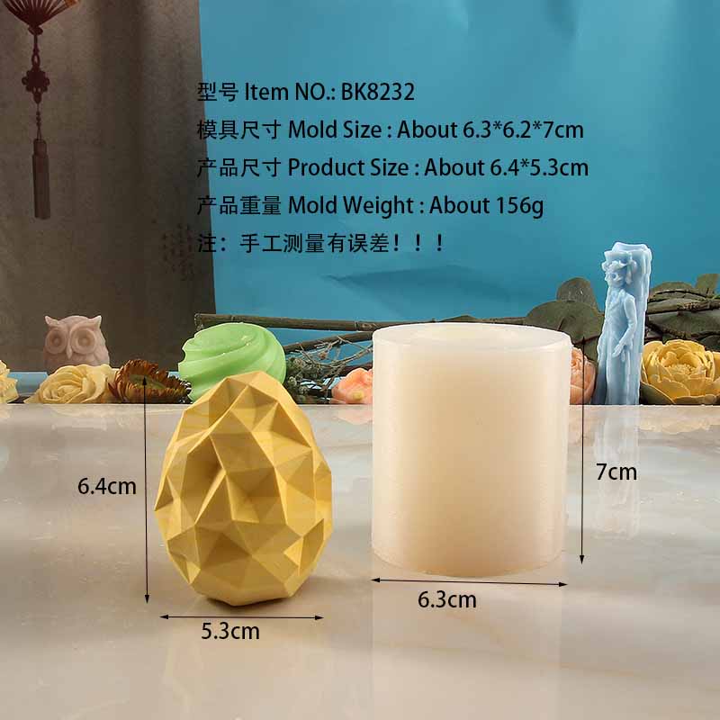 candle casting mold 8232