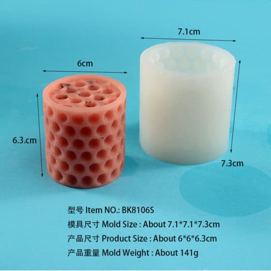 candle making mold 8106S