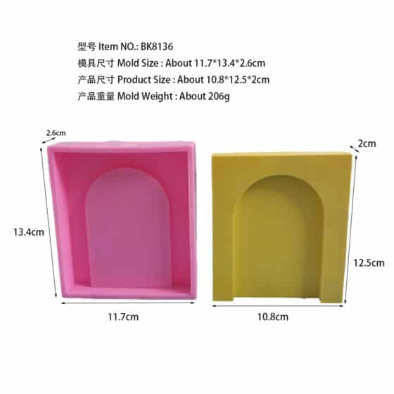 Candle Making Mold 8136