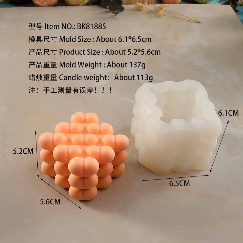 molde para fabricación de velas 8188S