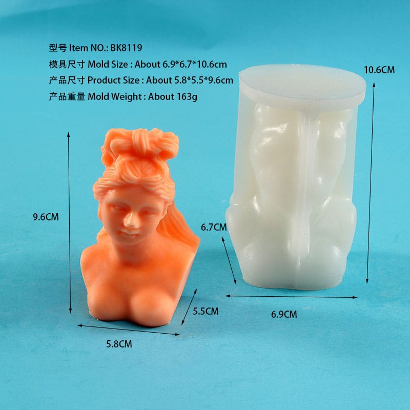 candle mold 8119