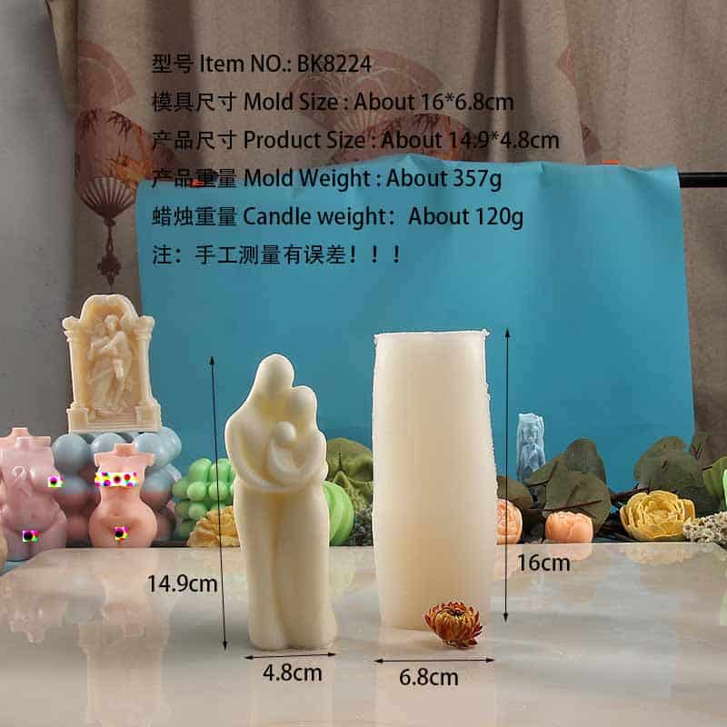 candle mold 8224