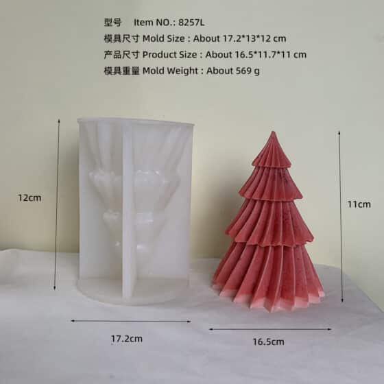 candle mold 8257L