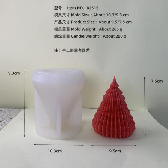 Diy Candle Mold 8251s