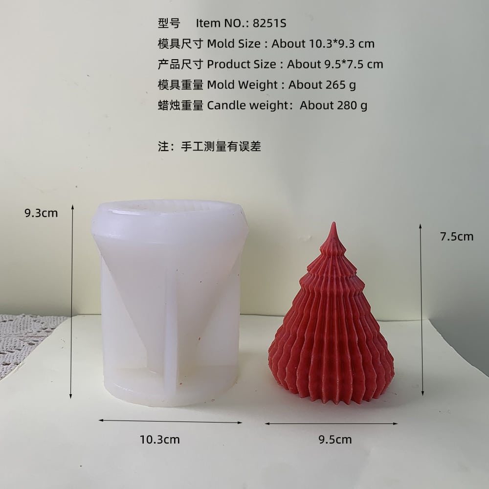 DIY candle mold 8251S