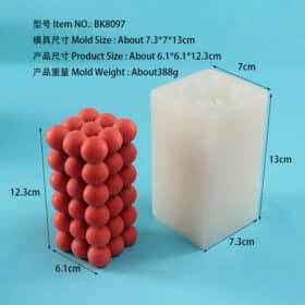 Handmade Candle Mold 8097