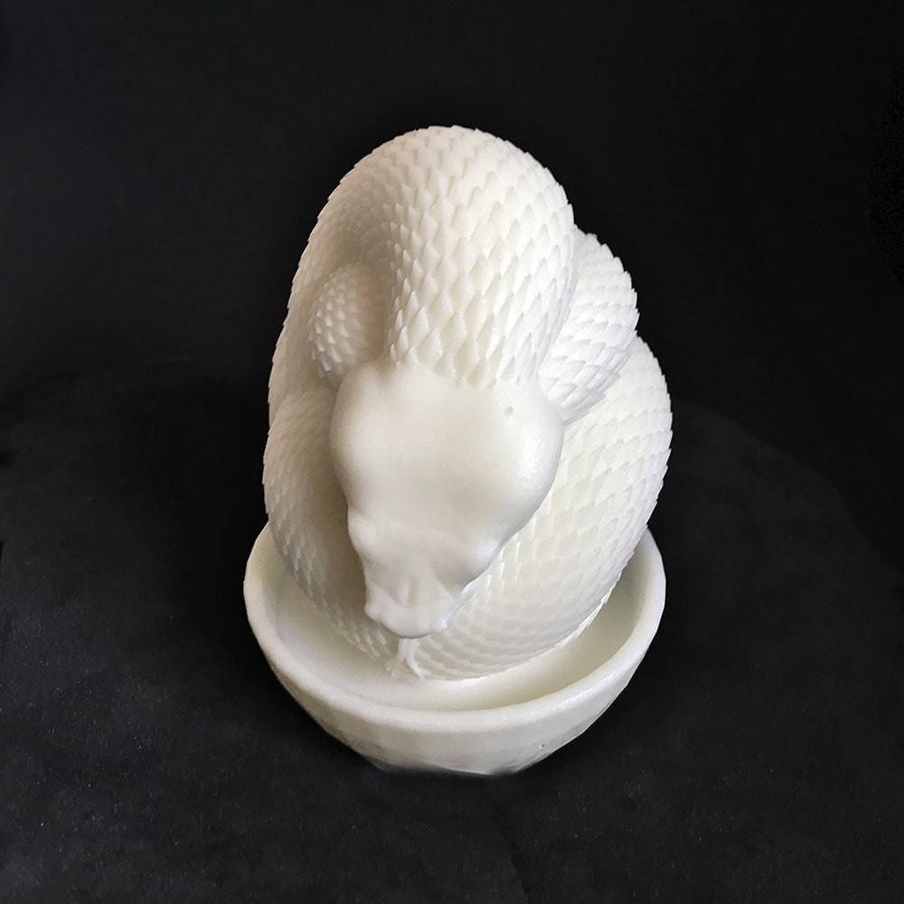 Python Silicone Mold Spits Out Information, Python Fragrance Candle Mold, Broken Shell Python Home Decoration Mold 8541