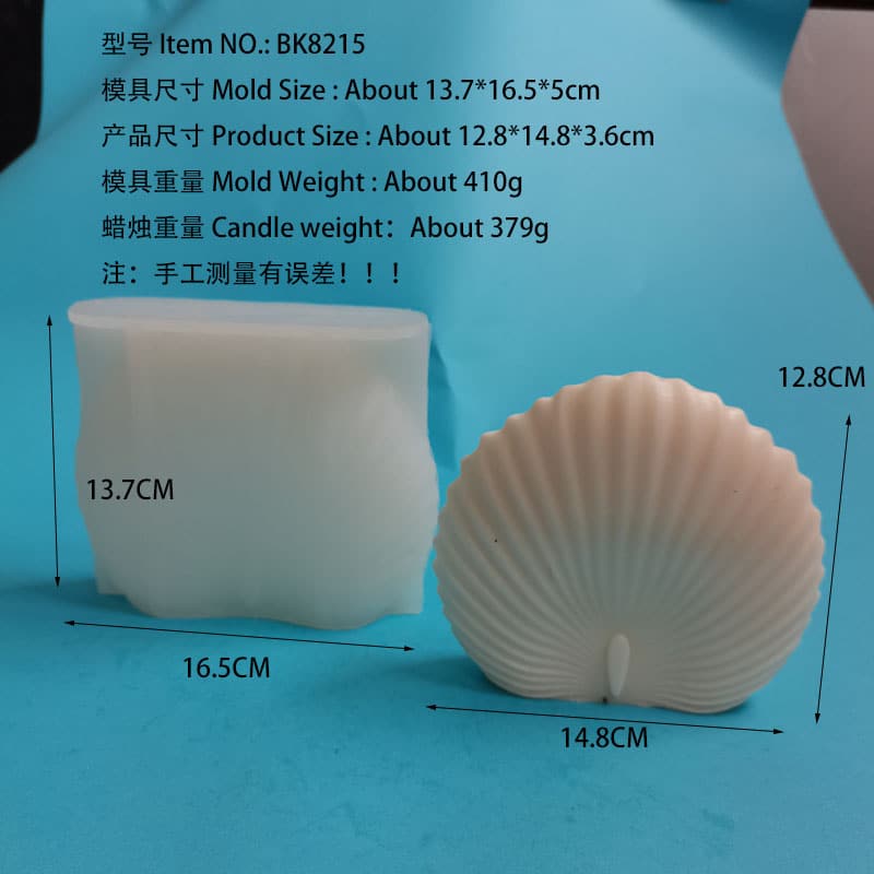 molde de vela de silicone 8215