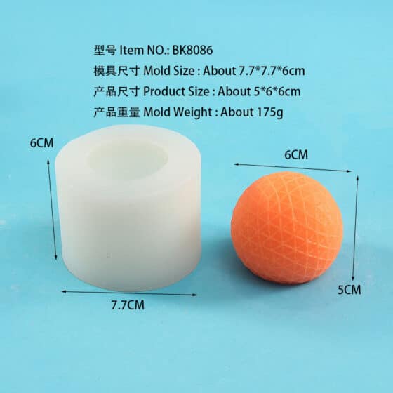 Wax Mold For Candles 8086