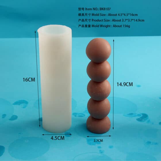 Wax Mold For Candles 8107