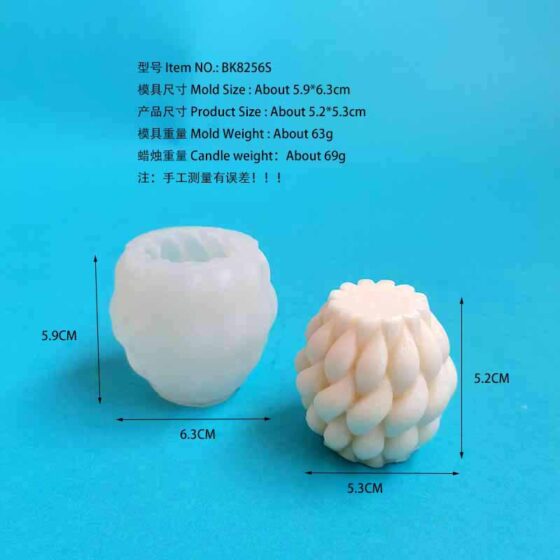 Wax Mold For Candles 8256s