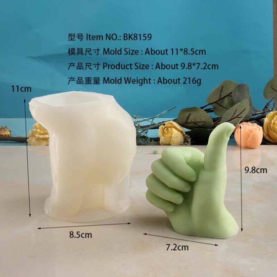 candle mold 8159