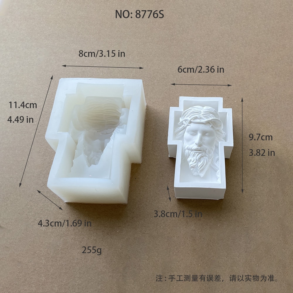 igurative Cross Molds - Silicone Molds for Detailed Human Figures 8776S - Uncategorized - 1