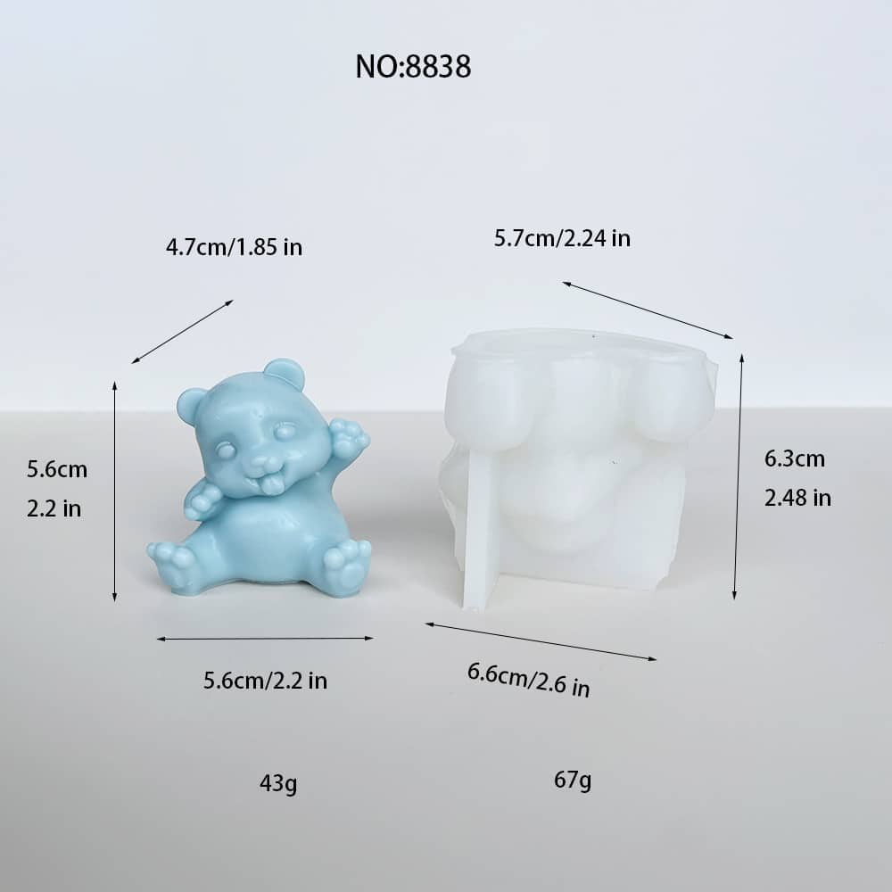 Detailed Butterfly Silicone Mold – Ideal for DIY Soap, เทียน, and Resin Crafting 8838