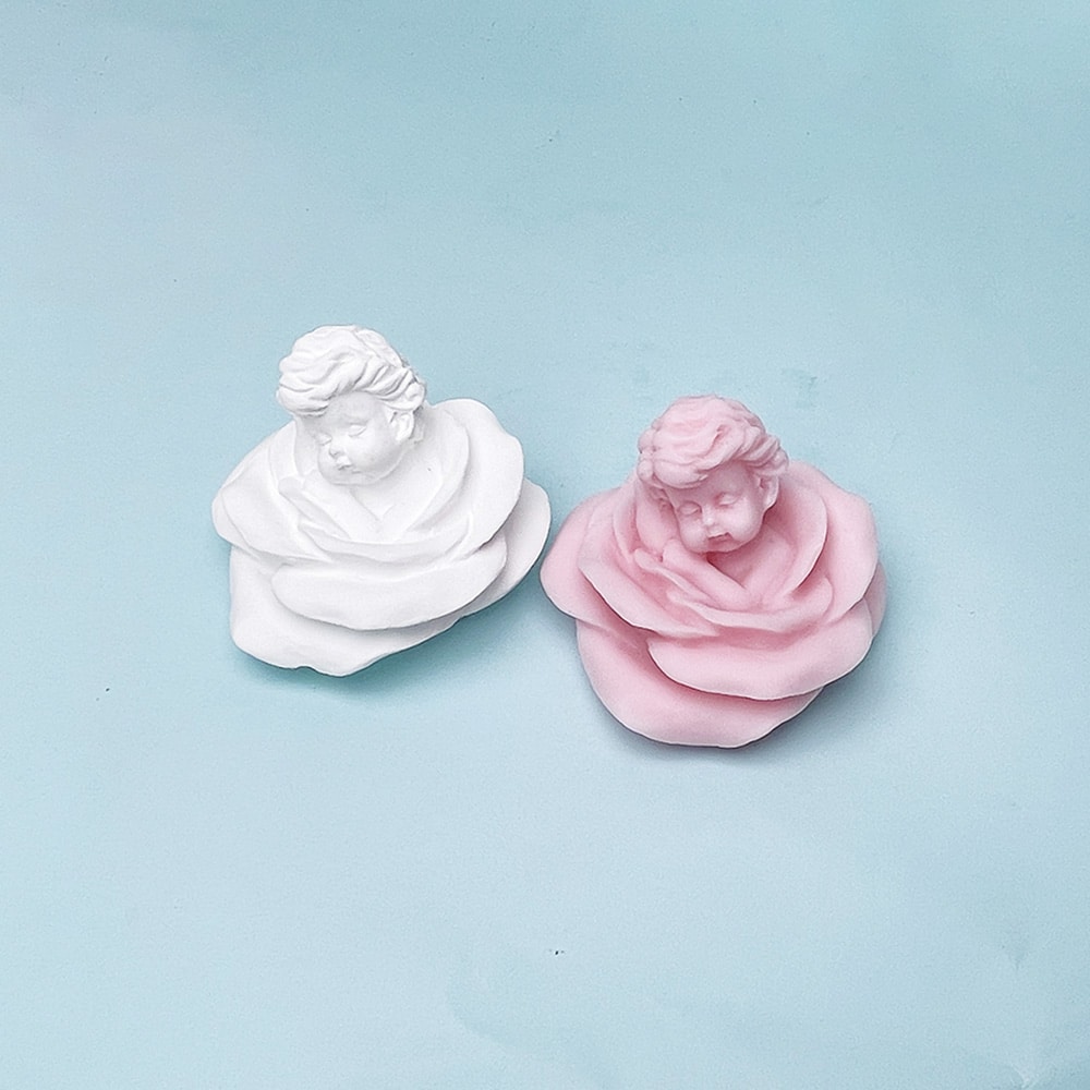 Rose & Angel Silicone Molds - Crafting Elegance with Delicate Designs 8774 - Uncategorized - 5