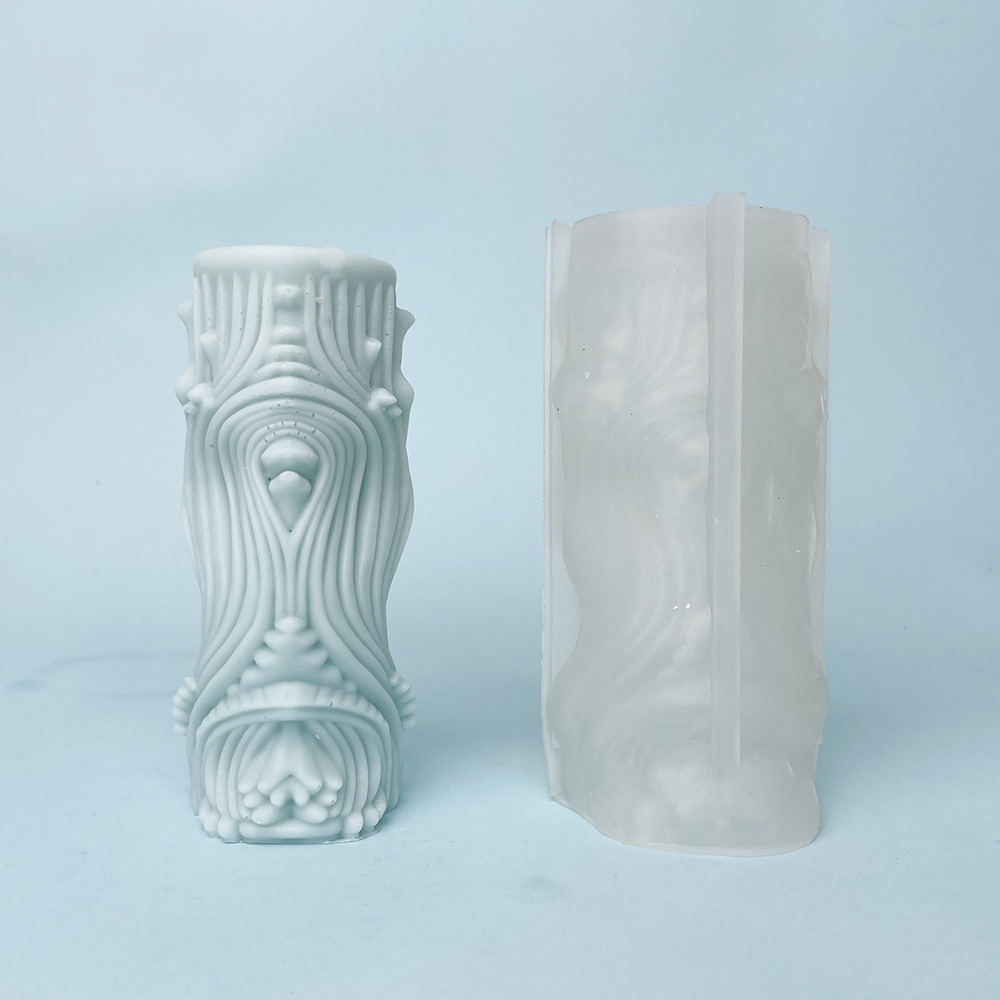 Tidal Wave Candle Molds - Premium Silicone for Artistic Pillar Candles 8762 - Uncategorized - 2