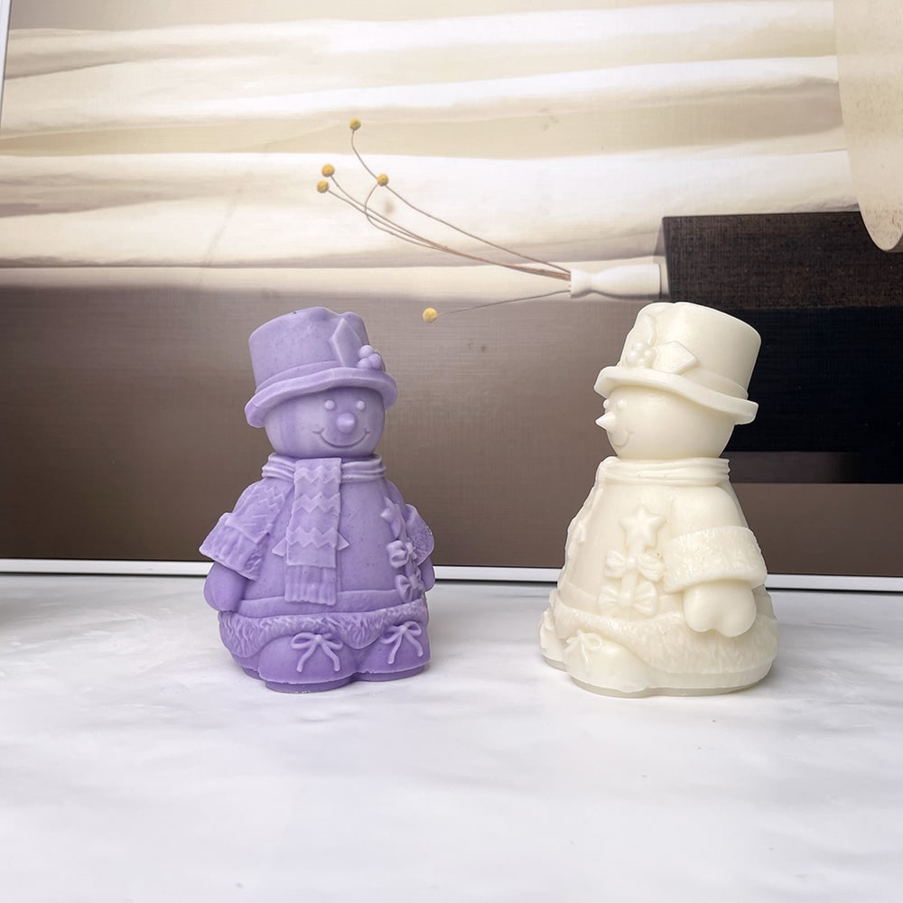 Large Snowman Silicone Mold | Perfect for Festive Crafts 8899L - Uncategorized - 3