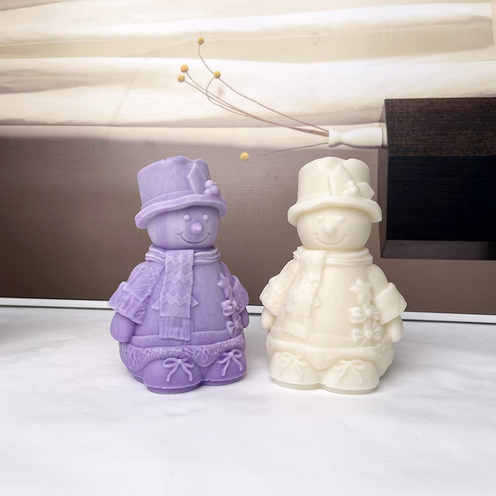 Large Snowman Silicone Mold | Perfect for Festive Crafts 8899L - Uncategorized - 4