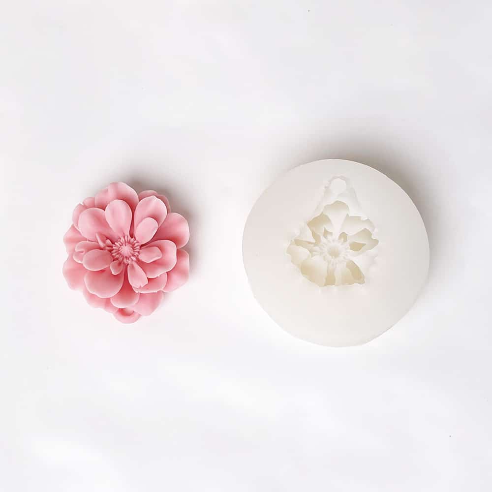 Flower Pendant Silicone Mold | DIY Candle, Plaster, Resin Craft Mold 8921 - Uncategorized - 5