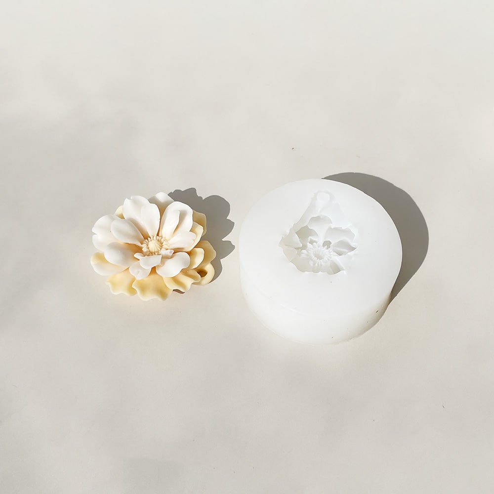 Flower Pendant Silicone Mold | DIY Candle, Plaster, Resin Craft Mold 8921 - Uncategorized - 8